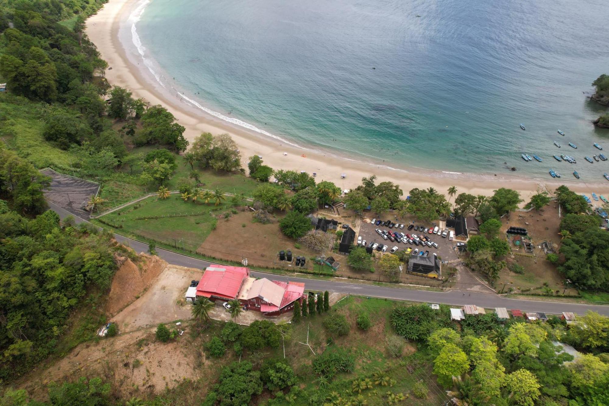 Las Cuevas Beach Lodge Luaran gambar