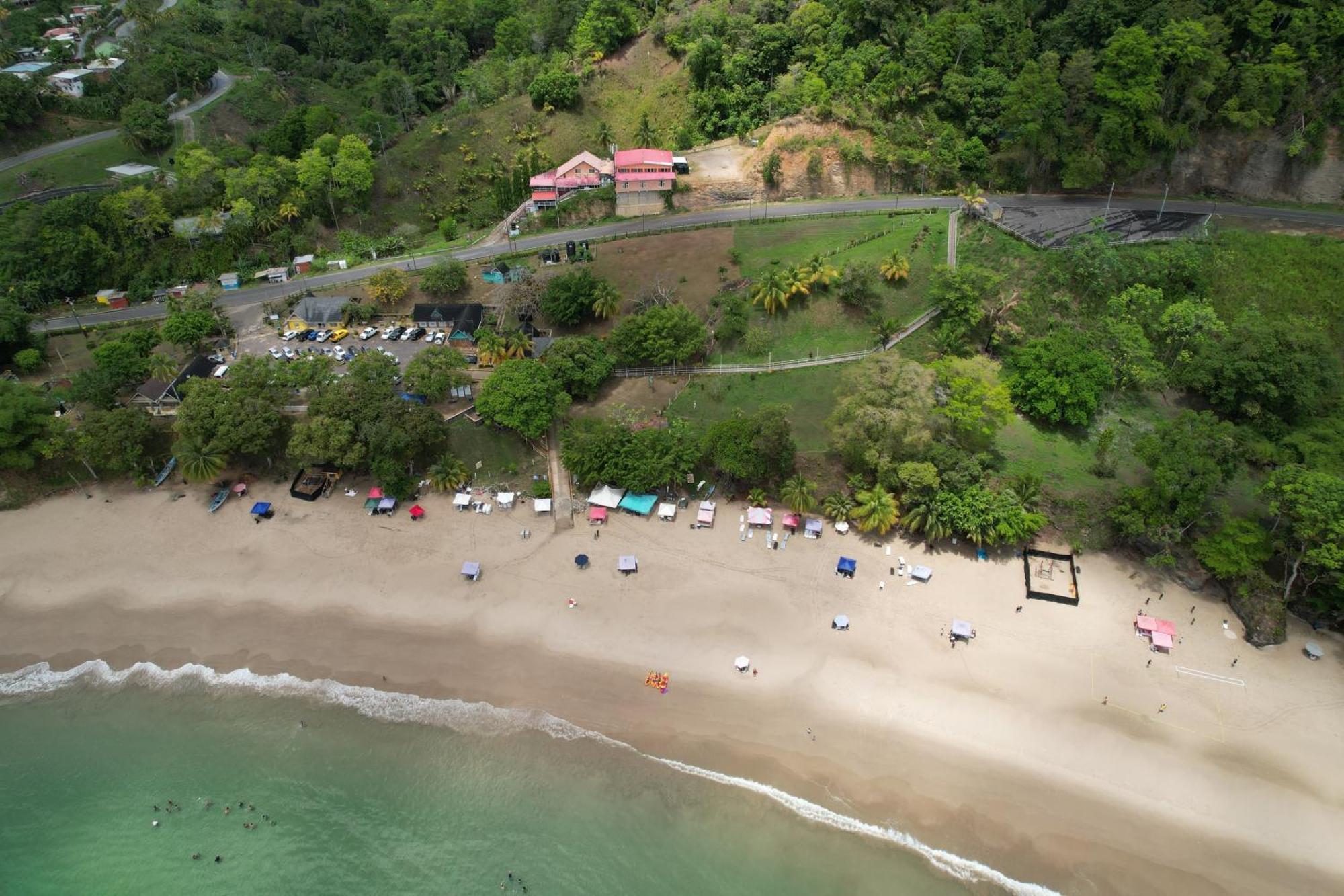 Las Cuevas Beach Lodge Luaran gambar